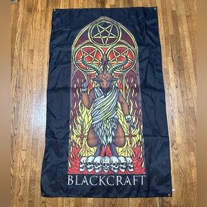 BlackCraft Cult Baphomet Flag